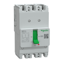 Disjuntor Caixa Moldada Tripolar Térmico/Magnético Fixos 415VCA 63A 15KA Gopact Mccb 125 G12E3F63 Schneider