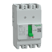 Disjuntor caixa moldada GoPact Tripolar Fixo 125A 15KA 80A G12E3F80 Schneider