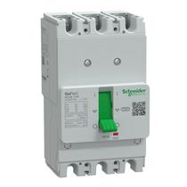Disjuntor Caixa Moldada GoPact Tripolar Fixo 125A 30KA 100A G12F3F100 Schneider
