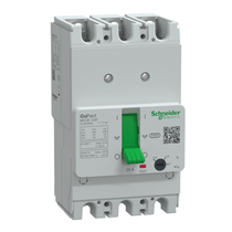 Disjuntor Caixa Moldada Tripolar Térmico/Magnético Ajustável 415VCA 20A 30KA Gopact Mccb 125 G12F3A20 Schneider