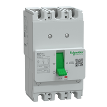 Disjuntor Caixa Moldada Tripolar Térmico/Magnético Fixos 415VCA 25A 30KA Gopact Mccb 125 G12F3F25 Schneider