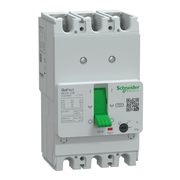Disjuntor Caixa Moldada GoPact Tripolar Ajustável 125A 30KA 63A G12F3A63 Schneider