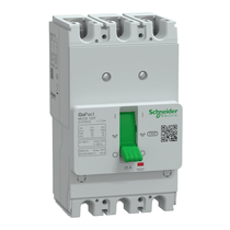 Disjuntor Caixa Moldada Tripolar Térmico/Magnético Fixos 415VCA 25A 10KA Gopact Mccb 125 G12T3F25 Schneider
