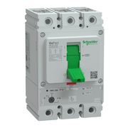 Disjuntor caixa moldada GoPact Tripolar Ajustável 250A 36KA 160A G25F3A160 Schneider