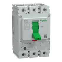 Disjuntor Caixa Moldada Tripolar Térmico/Magnético Ajustável 415VCA 160A 36KA Gopact Mccb 250 G25F3A160 Schneider