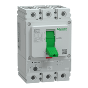 Disjuntor caixa moldada GoPact Tripolar Ajustável 250A 36KA 200A G25F3A200 Schneider