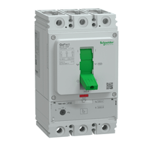 Disjuntor Caixa Moldada Tripolar Térmico/Magnético Ajustável 415VCA 250A 36KA Gopact Mccb 400 G40F3A250 Schneider