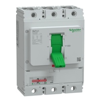 Disjuntor Caixa Moldada Tripolar Eletrônico 415VCA 500A 70KA Gopact Mccb 800 G80H3E500 Schneider