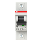 Disjuntor Mini Monopolar 80A Curva C 10KA SH801C80 ABB