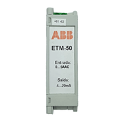 Transdutor Corrente Alternada 0-5A 4-20MA 85-265V R003932813551 ABB