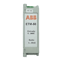 Transdutor Corrente Alternada 0-5A 4-20MA 85-265V R003932813551 ABB