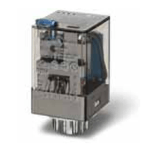 Relé Industrial Plug-in 11 Pinos 24VCA 3 Reversiveis 601380240040 Finder