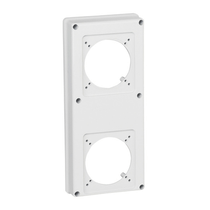 Placa Interruptor Tomada Branca 2 Postos 125X280MM 57718 Legrand