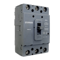 Disjuntor Caixa Moldada 3P Termomagnético 600V 100A DSJN3B100A Soprano