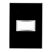 Placa Embutida 1 Posto 4X2" Preto Arteor 583002 Pial Legrand