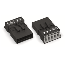 Conector Sensor Plugue Quad Masculino 5P 1,5MM² 890215 Wago