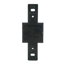 Tomada Preto 2P+T 10A 250V S/ Placa Weg