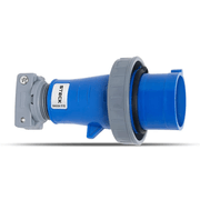 Plugue Energia Industrial Termoplástico Macho 3 Polos + Terra Azul 200/250 V 32 A-Steck