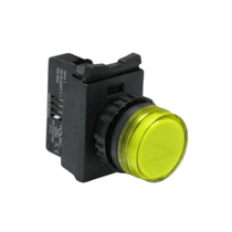 Sinaleiro Redondo Plastico Amarelo 22,0 Mm 220240V Led 12930903 WEG