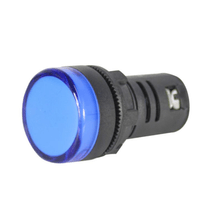 Sinaleiro Redondo Plástico Azul 22Mm 110V Led CEWSM4D13 WEG