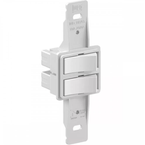 Interruptor Embutir 2 Simp Branco 250V 10A S/Placa Klin 13328225 Weg