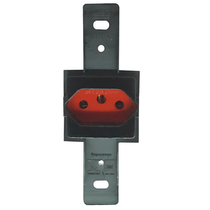 Tomada Predial Vermelha 2 Polos + Terra 20 A 250 V Sem Placa 13330049 WEG