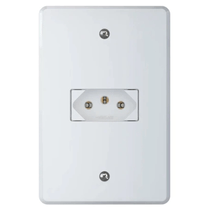 Tomada Branco 2P+T 10A 250V Branco 13329640 WEG