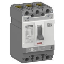Disjuntor Caixa Moldada Tripolar Magnético Fixo 380VCA 80A 85KA Acw 11111306 Weg