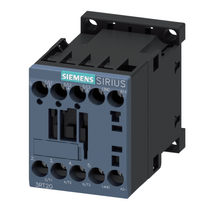 Contator Tripolar 16A 24VCC 1NA 3RT20181BB410CC0 Siemens