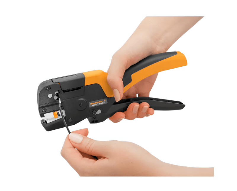 Alicate-Crimpar-Terminal-Tubular-Preto-e-Laranja-STRIPAXPLUS-25-Mm2-9020000000-3