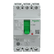 Disjuntor Caixa Moldada GoPact Tripolar Ajustável 200A 36KA 125A G20F3A125 Schneider