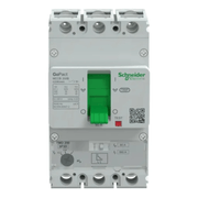 Disjuntor Caixa Moldada GoPact Tripolar Ajustável 200A 25KA 80A G20B3A80 Schneider