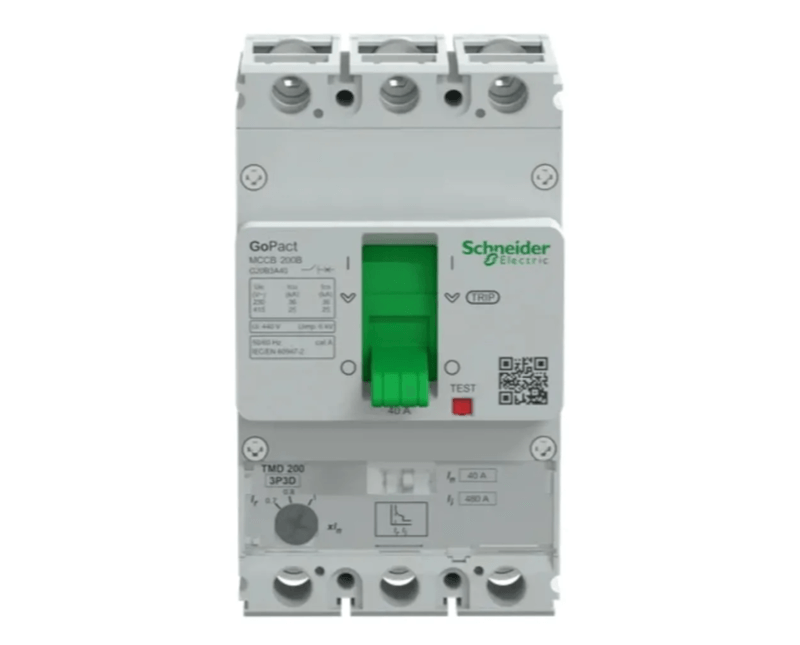 Disjuntor-Caixa-Moldada-GoPact-Tripolar-Ajustavel-200A-25KA-40A-G20B3A40-1