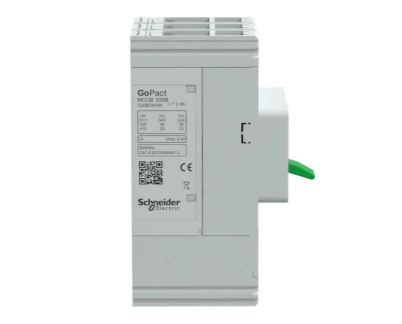 Disjuntor-Caixa-Moldada-GoPact-Tripolar-Ajustavel-200A-25KA-160A-G20B3A160-3