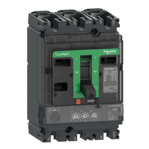 Disjuntor Caixa Moldada Tripolar Eletrônico 690VCA 40A 40KA Compact C10B32D040 Schneider