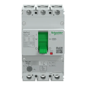 Disjuntor Caixa Moldada GoPact Tripolar Ajustável 200A 36KA 40A G20F3A40 Schneider