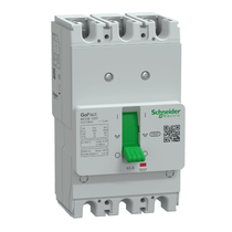 Disjuntor Caixa Moldada Tripolar Térmico/Magnético Fixos 415VCA 63A 10KA Gopact Mccb 125 G12T3F63 Schneider