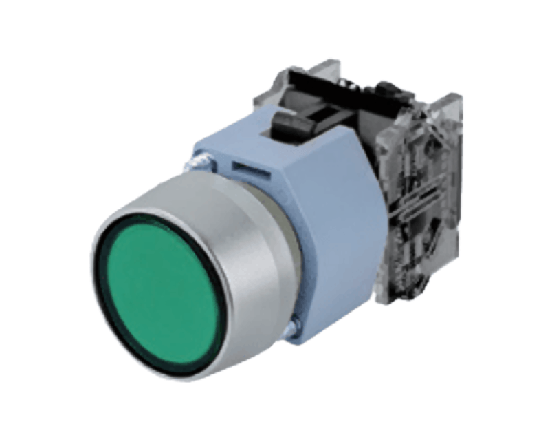 Botao-Pulsador-Redondo-Verde-22mm-1NA-3SB71300AB401BA0