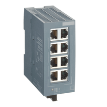 Switch 10/100 Mbit/S Ethernet 8 Portas RJ45 Scalance XB008 6GK50080BA101AB2 Siemens