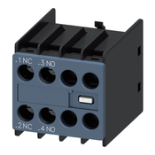 Bloco Contato Auxiliar Contator Frontal 1NA+1NF 3RH29111HA11 Siemens