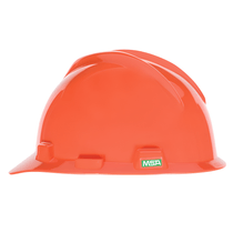 Capacete V-Gard Push-Key sem Jugular Laranja 311845 MSA