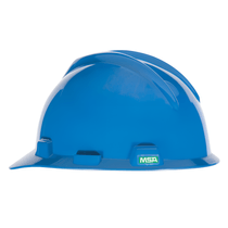 Capacete V-Gard Push-Key sem Jugular Azul 311310 MSA