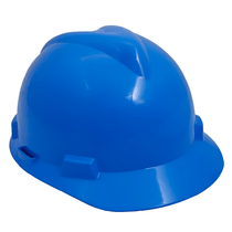 Capacete V-Gard Push-Key sem Jugular Azul 311310 MSA