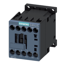 Contator Tripolar 9A 24Vcc 1NA 3RT20161BB41 Siemens