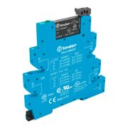 Relé Interface 24 VCA/VCC 6 A com Led 1 Reversível 391100240060 Finder