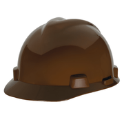Capacete V-Gard Push-Key sem Jugular Marrom 311850 MSA