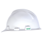 Capacete V-Gard Push-Key com Jugular Branco 311312 MSA