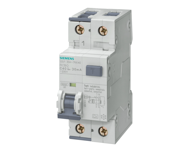 Disjuntor Diferencial Residual Monopolar + Neutro 230V 13A 30mA 10KA Modelo 5SU13547KK13.png