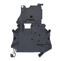 Borne Fusível LED Parafuso Quatro Milímetros Quadrados Preto 8WH10001KG38 Siemens