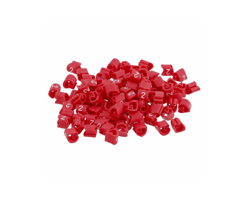 kit de 100 anilhas hellermann tyton eletrica mhg